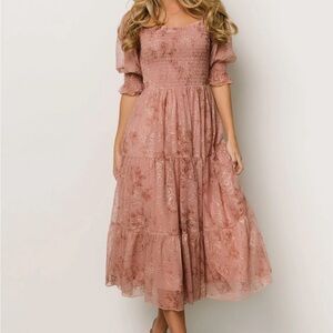 Baltic Born Jacquard Midi Dress